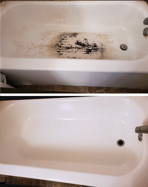 Bath tub Refinish Completed