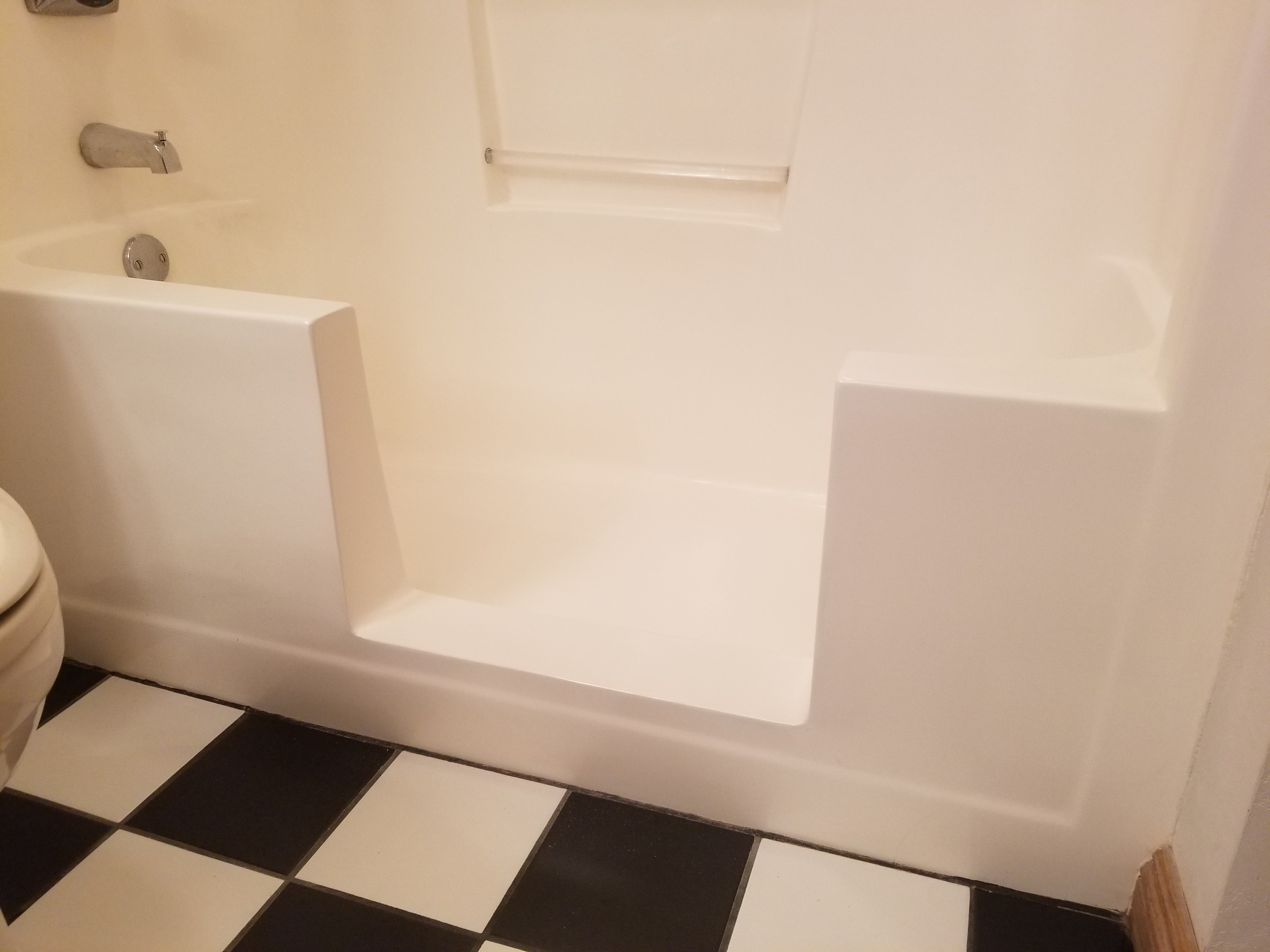  Cut Down Textured Floor After 