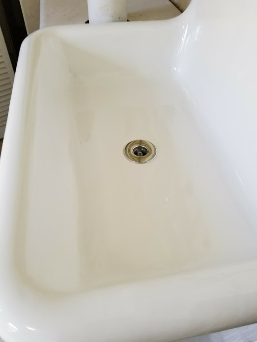 Rusted Sink After Repair 