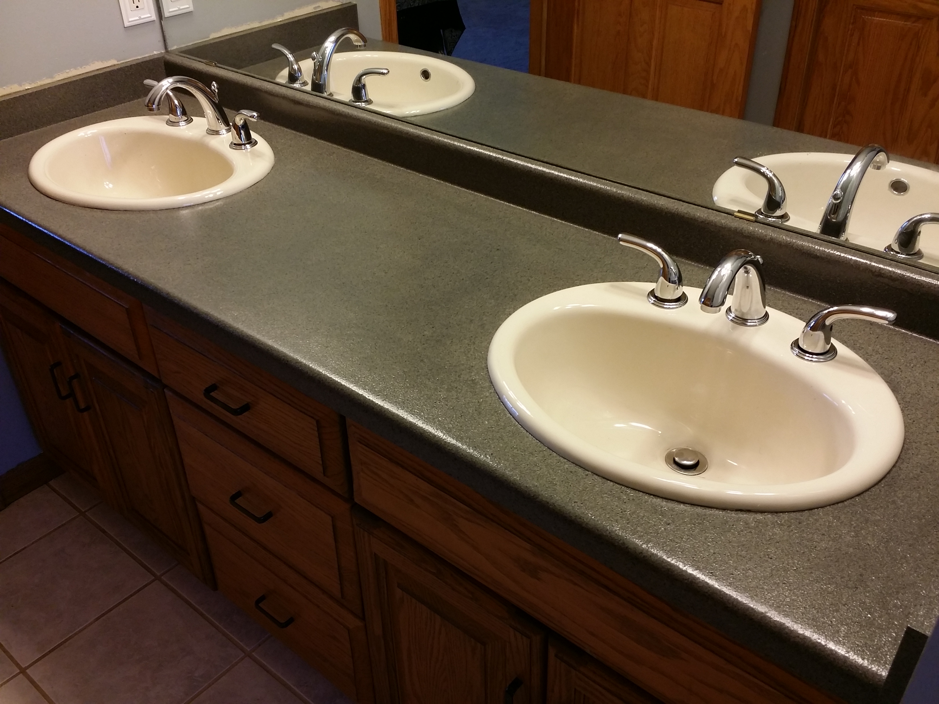  Vanity Refinish After