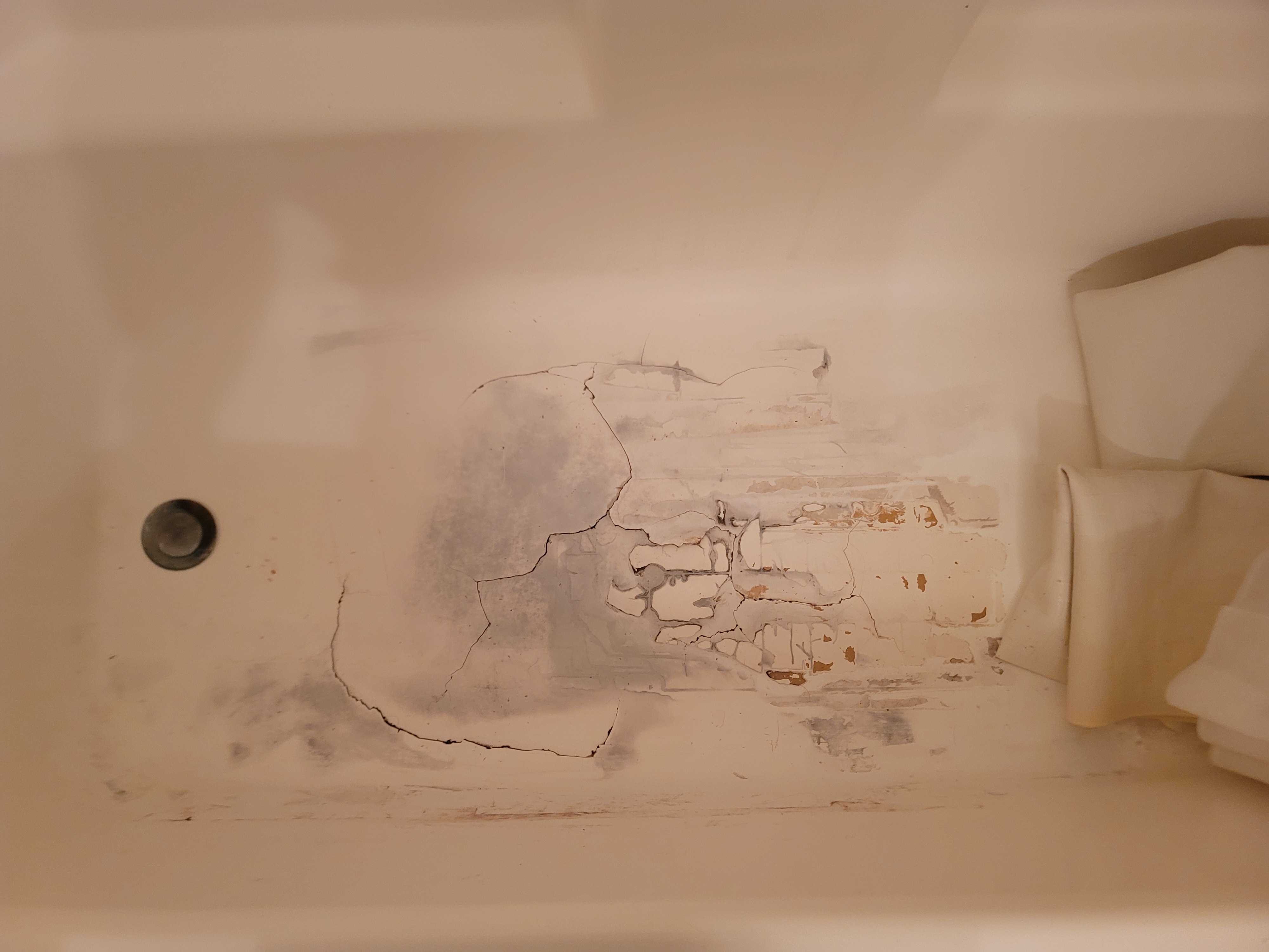 Cracked Tub Floor 