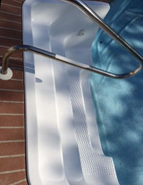 Pool Step Repair Completed
