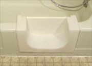 Tub to Shower Conversion with Door